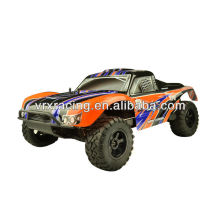 Printed SC truck body 1pc orange,1/10th scale rc cars' orange body, rc rally's body shell